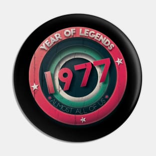 1977 year of legends Pin