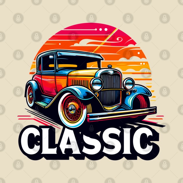 Classic Car by Vehicles-Art