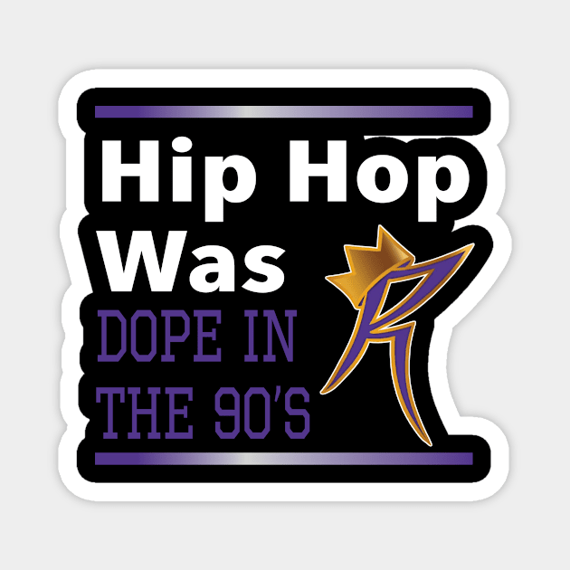 Dope Rap Addict Magnet by The Rap Addicts