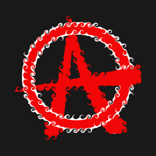 Classic Retro Anarchy Symbol T-Shirt