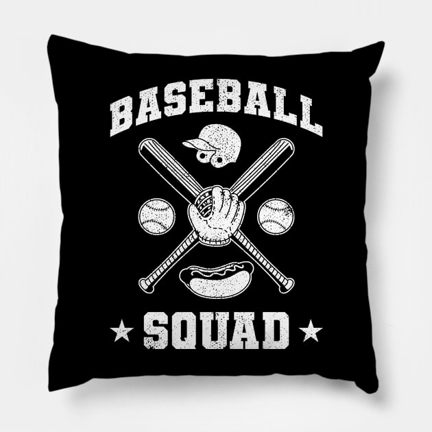 Baseball Squad V6 Pillow by Sachpica