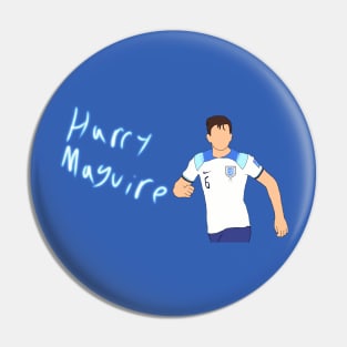 Harry Maguire England with name Pin