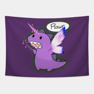 Fairy Dinosaur Rawr Tapestry