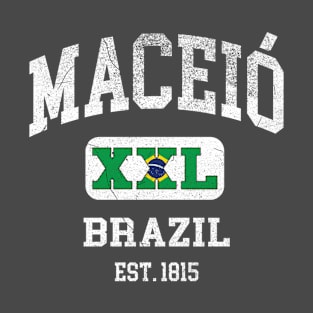 Maceio, Brazil - XXL Athletic design T-Shirt