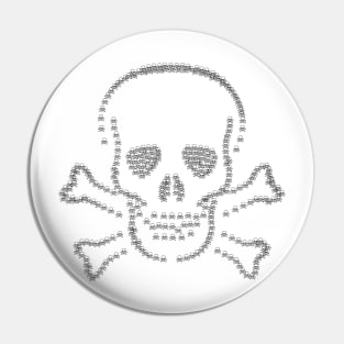 Skull and Crossbones Pin