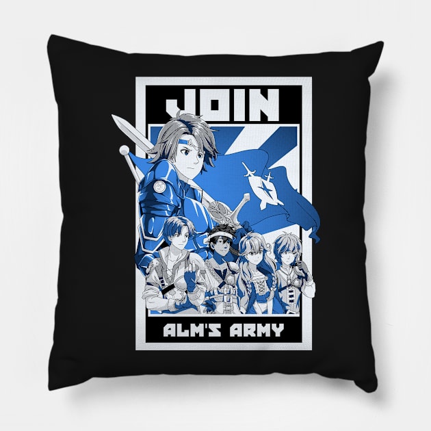 Fighter's Army Pillow by CoinboxTees