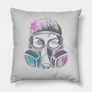 Graffiti Dude Pillow