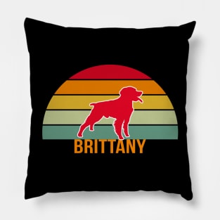 Brittany Vintage Silhouette Pillow