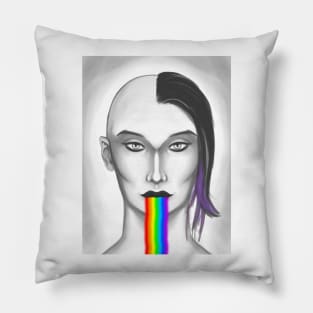 Rainbow Breathe Pillow