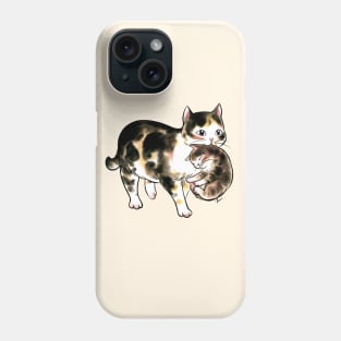 Cat mother and baby Phone Case