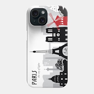 Paris Skyline Phone Case