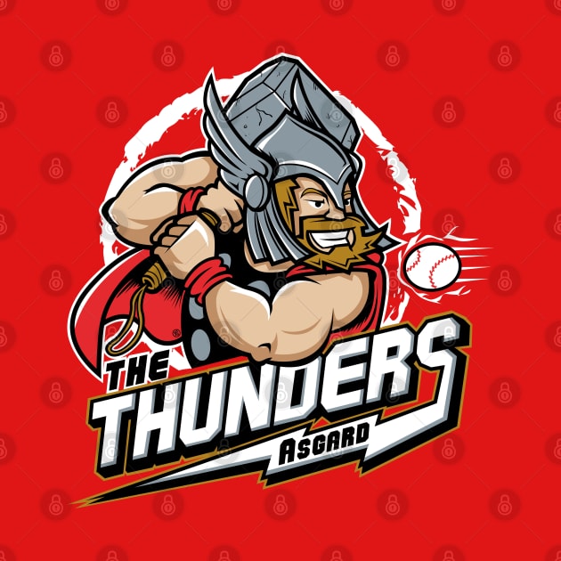 THE THUNDERS BASEBALL by FernandoSala