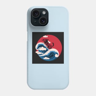 Surfing Doggie Phone Case