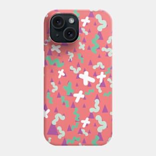 Pop Geo Memphis Pink Pattern Phone Case