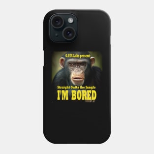 Disillusioned Ape Bored Chimps Phone Case