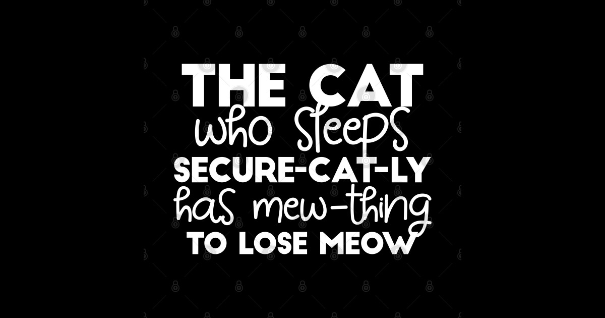 funny sleeping cat quotes II Funny Sleeping Cat Pet Lover Quotes