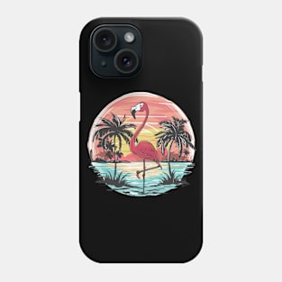 Flamingo Sunset Phone Case