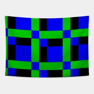 Scots Plaid Patchwork Pattern Tapestry