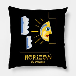 Horizon by Picasso Pillow