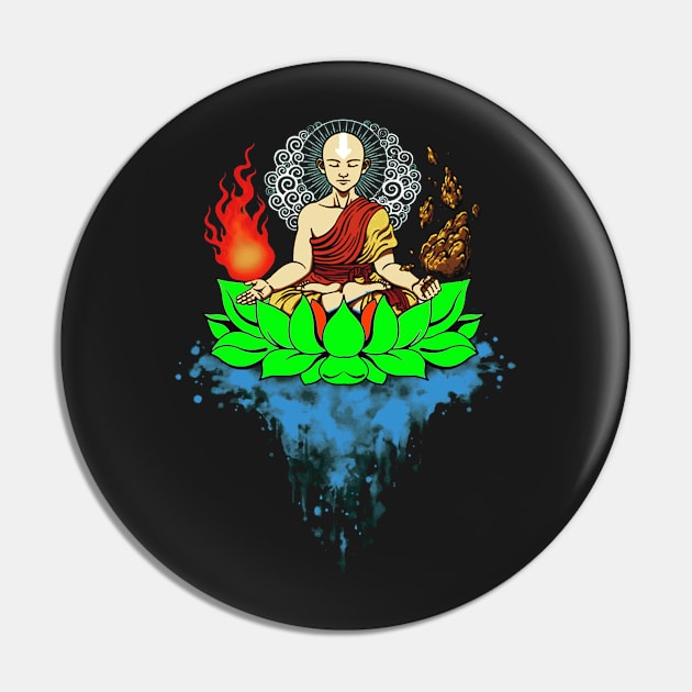 Avatar the Last Air Bender Pin by jerrycjohnson