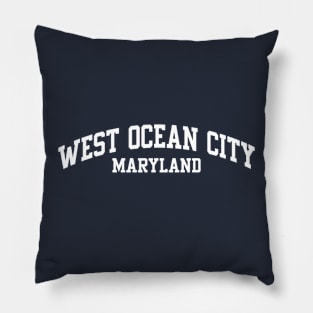 West Ocean City Maryland Pillow