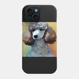 Poodle - Watercolor Art Style Phone Case