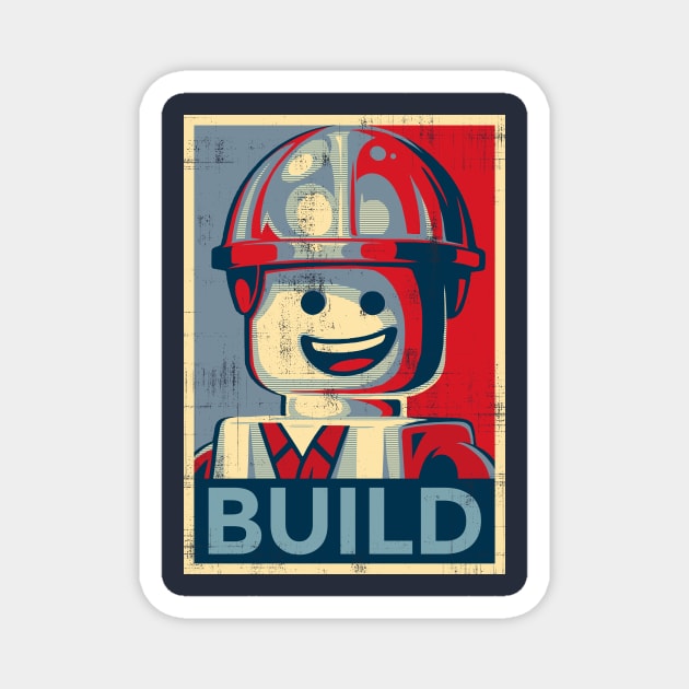 BUILD Magnet by Punksthetic