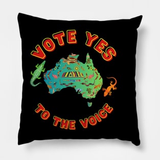 Vote Yes To The Voice Pillow