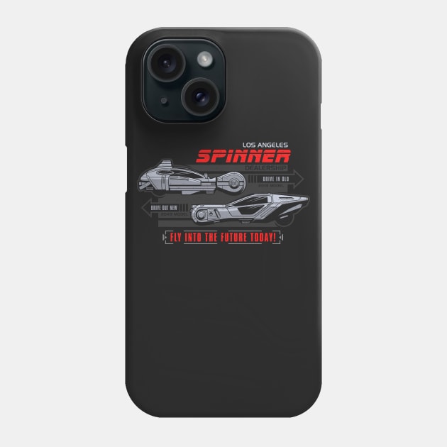 Fly into the Future Phone Case by adho1982