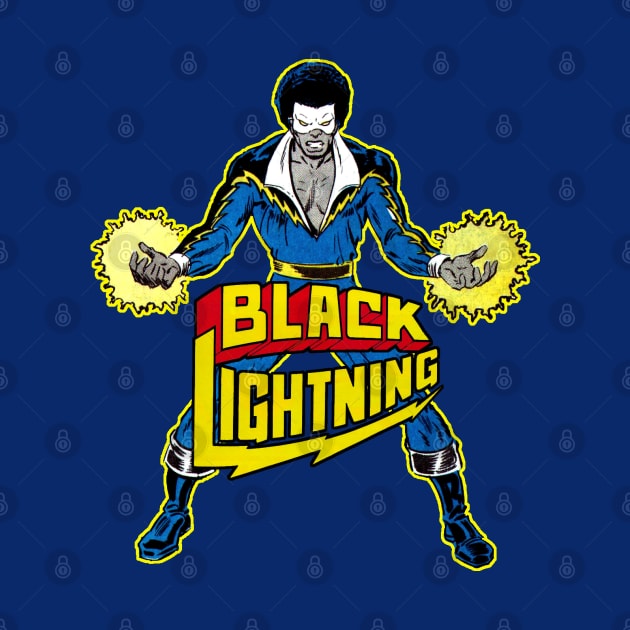 Black Lightning by Pop Fan Shop