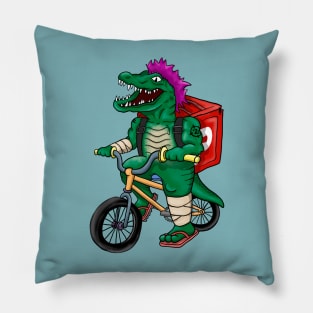 Punk Delivery Cocodrile Pillow