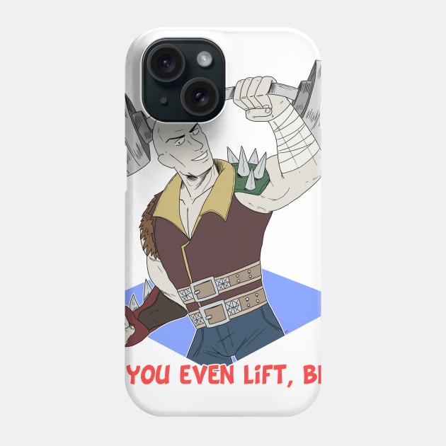 Beast Battler: Do You Even Lift? Phone Case by lacbro