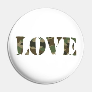 Make LOVE not WAR Pin