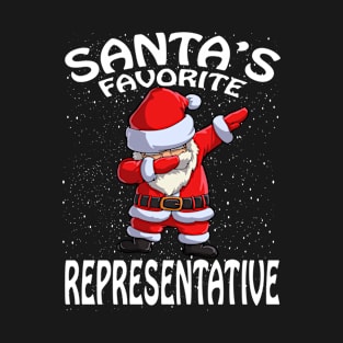 Santas Favorite Representative Christmas T-Shirt