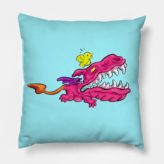 Ultimate Chimera (Mother 3) Pillow by ClaudieBouffard