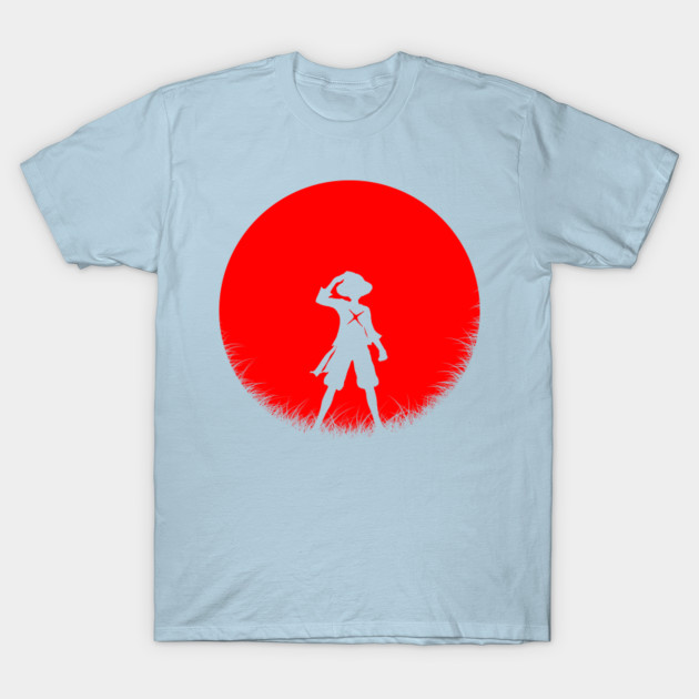 Disover Pirate King Silhouette - One Piece - T-Shirt