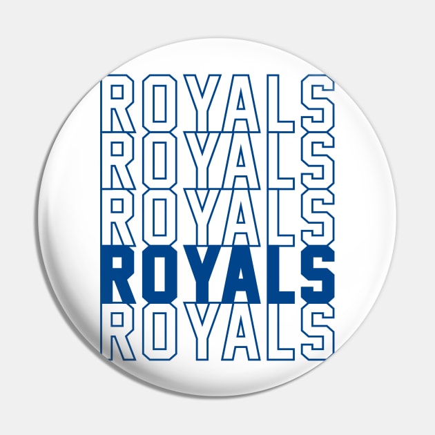 Royals Pin by Throwzack