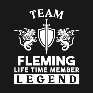 Fleming Name T Shirt - Fleming Life Time Member Legend Gift Item Tee T-Shirt