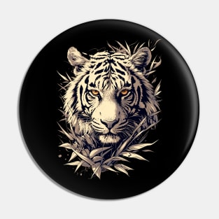 white tiger Pin