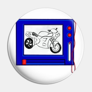 Motorbike Pin
