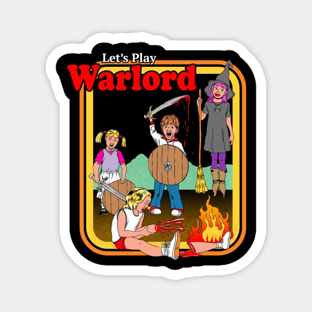 Let's Play Warlord Magnet by warlordclothing