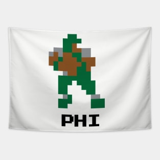 8-Bit Quarterback - Philadelphia (Throwbacks) Tapestry