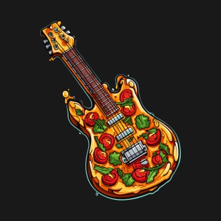 Pizza Guitar T-Shirt