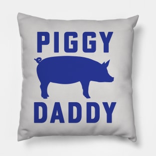 Pig Dad Piggy Daddy Pig Silhouette Pig Meme Pillow