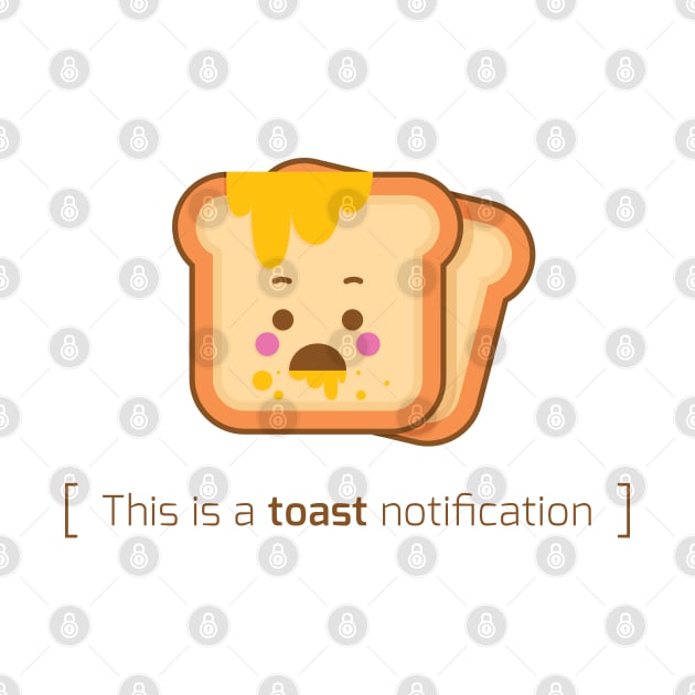 This is a toast notification by geep44