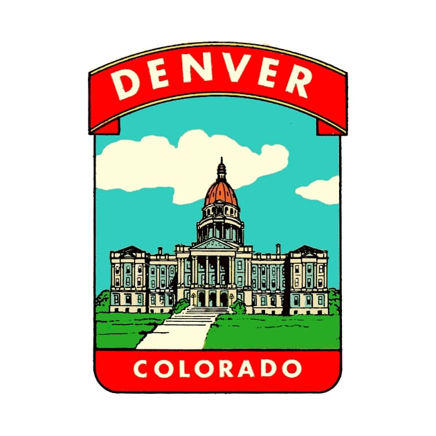 Vintage Denver Decal by ZSONN