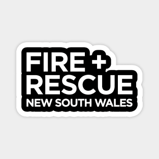 FIRE RESCUE NEW SOUTH WALES NSW Magnet