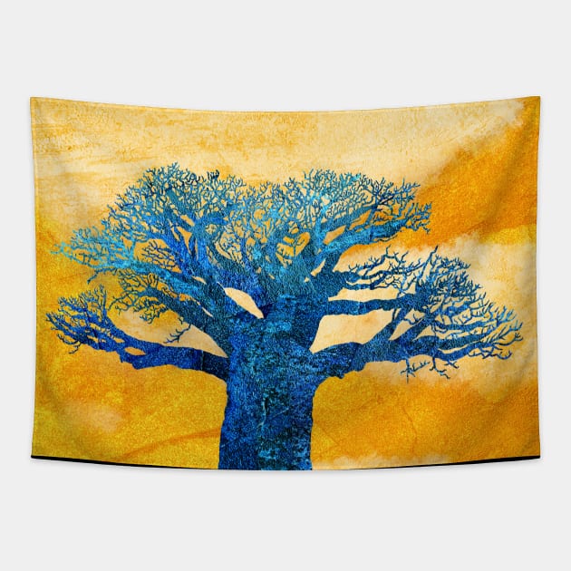 One baobab Tapestry by Creartist