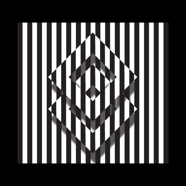 Op art pattern by Guardi