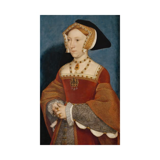 Jane Seymour Queen of England by Hans Holbein the Younger by Classic Art Stall